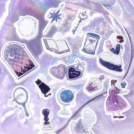 Maiden's Moment Foil Stamped Stickers - Dream Time