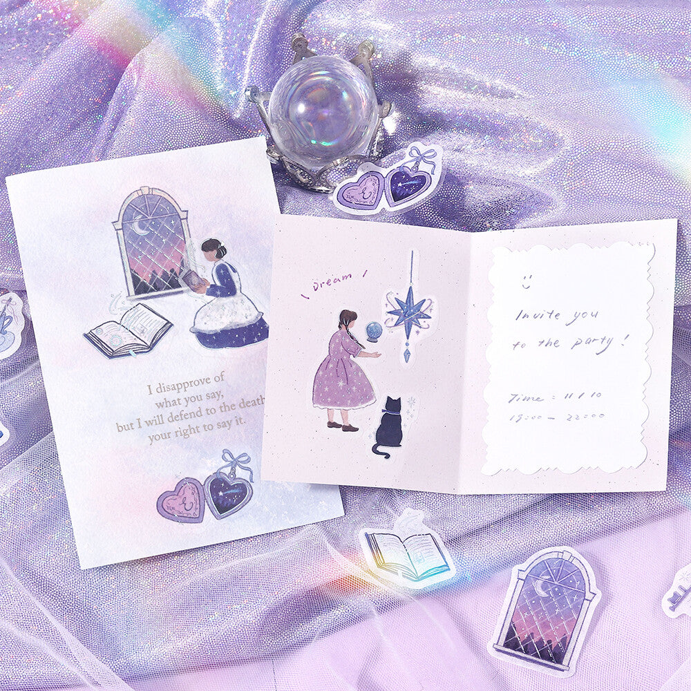 Maiden's Moment Foil Stamped Stickers - Dream Time