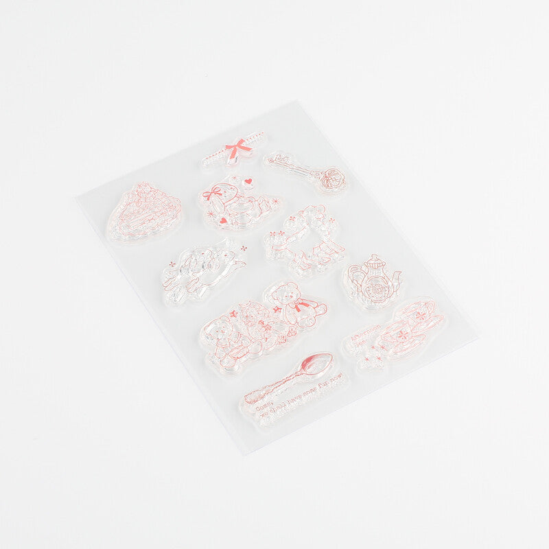 BGM Clear Stamp - Alice Tea Time