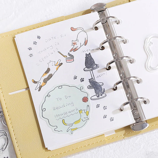 BGM Clear Stamp - Cat Diary