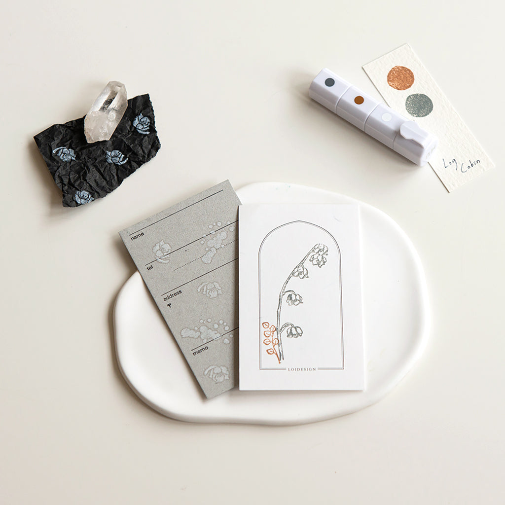 Stamp Inky Pen 09 -  Log Cabin