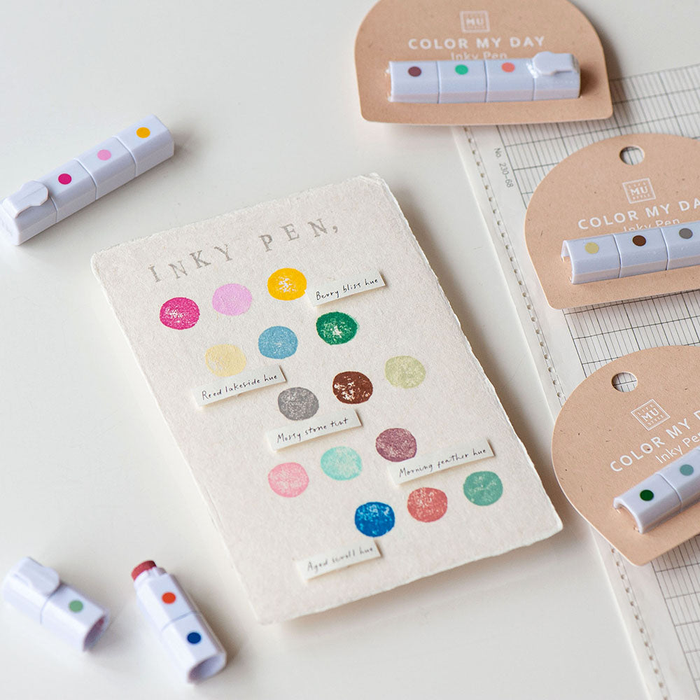 Stamp Inky Pen 10 - Aged Scroll Hue