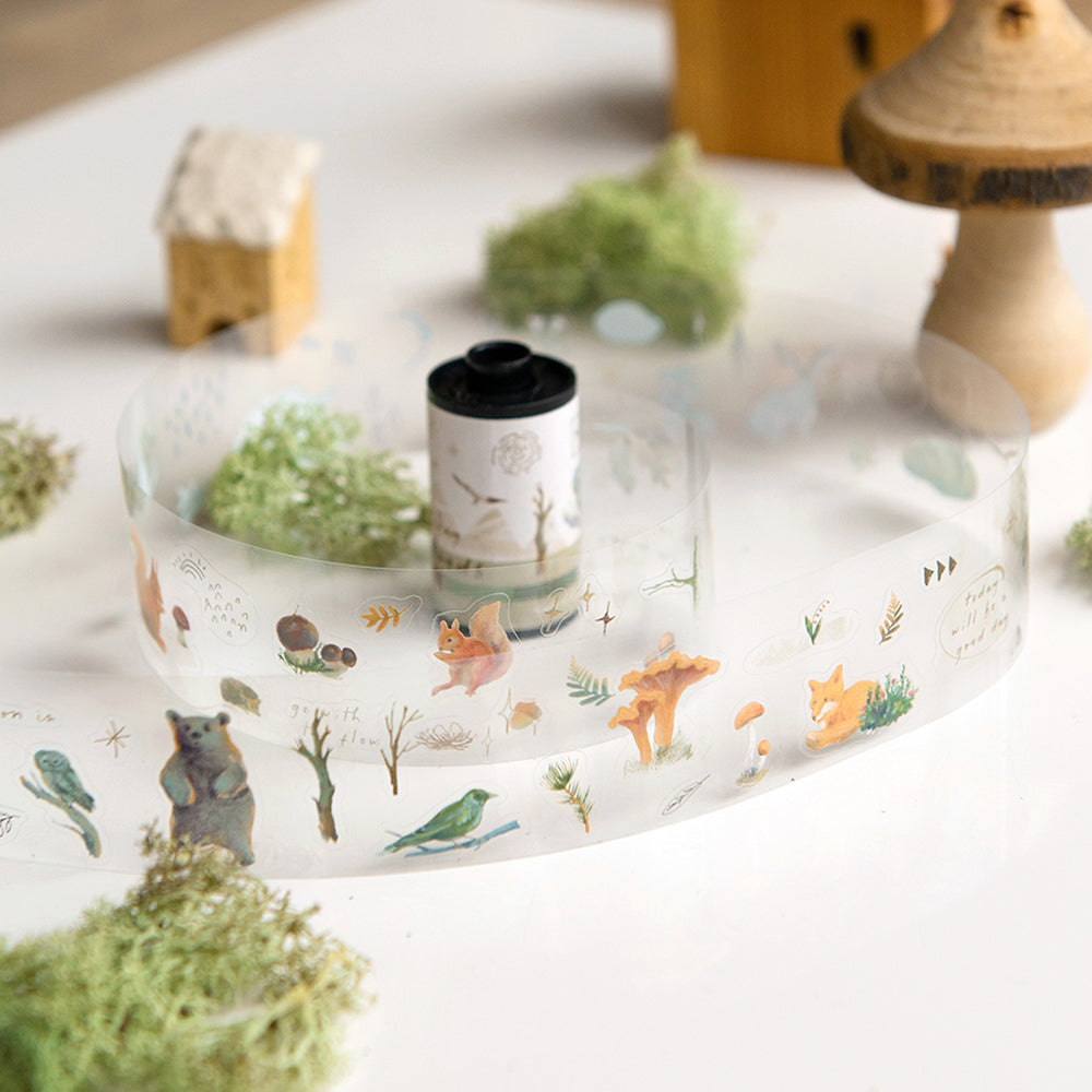 Fragments of Life Kiss-Cut PET Roll Tape - Beautiful Day in the Woods