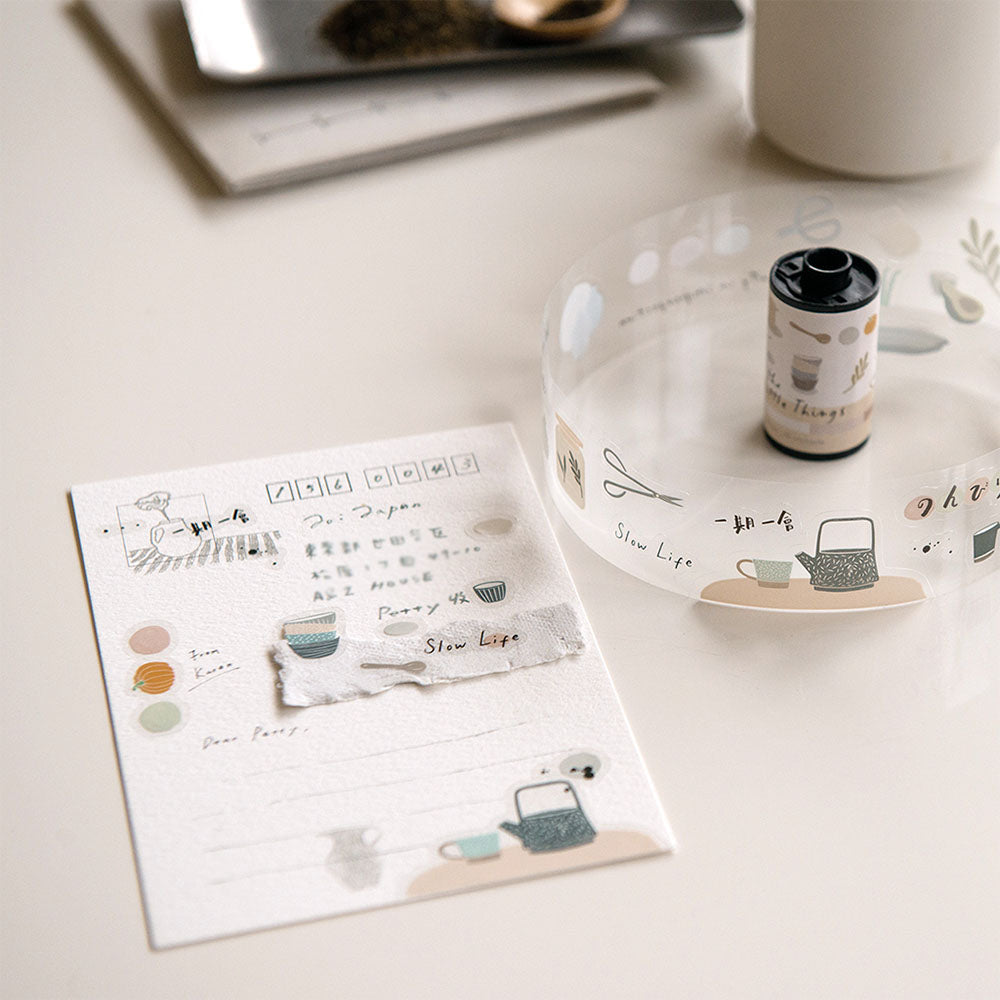 Fragments of Life Kiss-Cut PET Roll Tape - Enjoy the Little Things