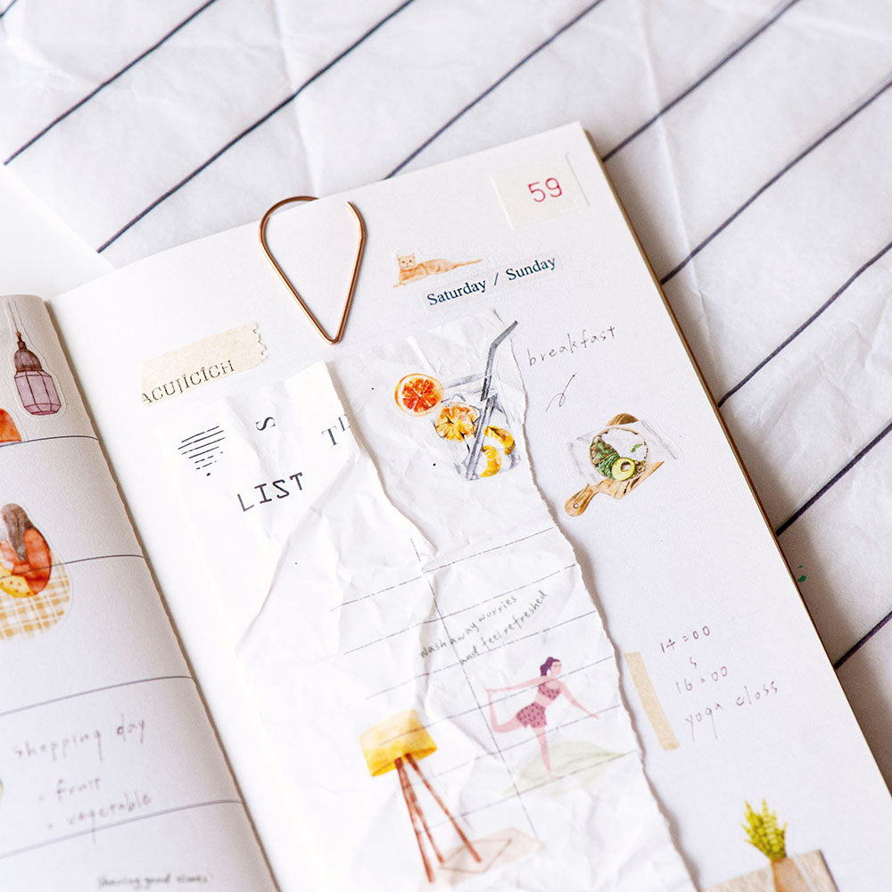 Die-Cut Washi Sticker Book - Verses of Life