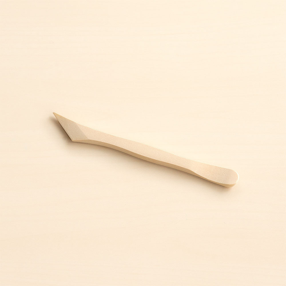 Wooden Sticker Applicator Tool