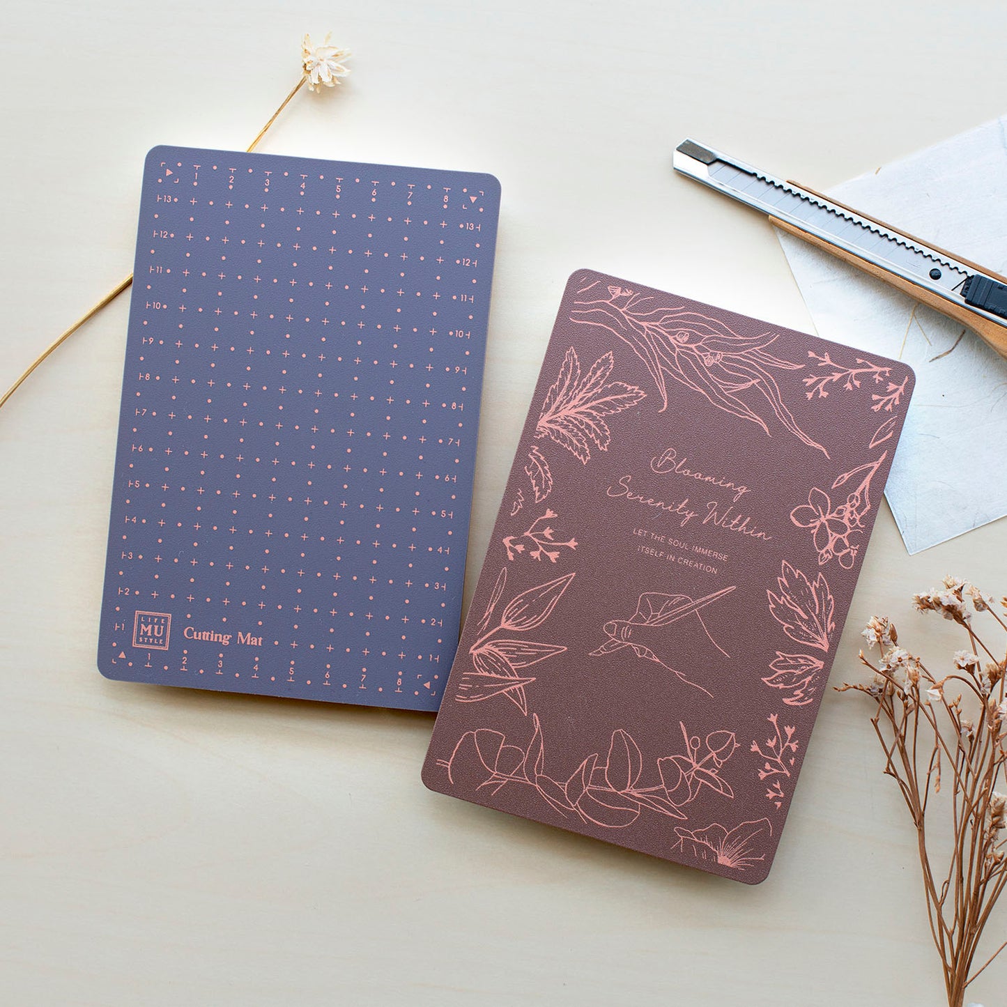 Mini Cutting Mat - Floral