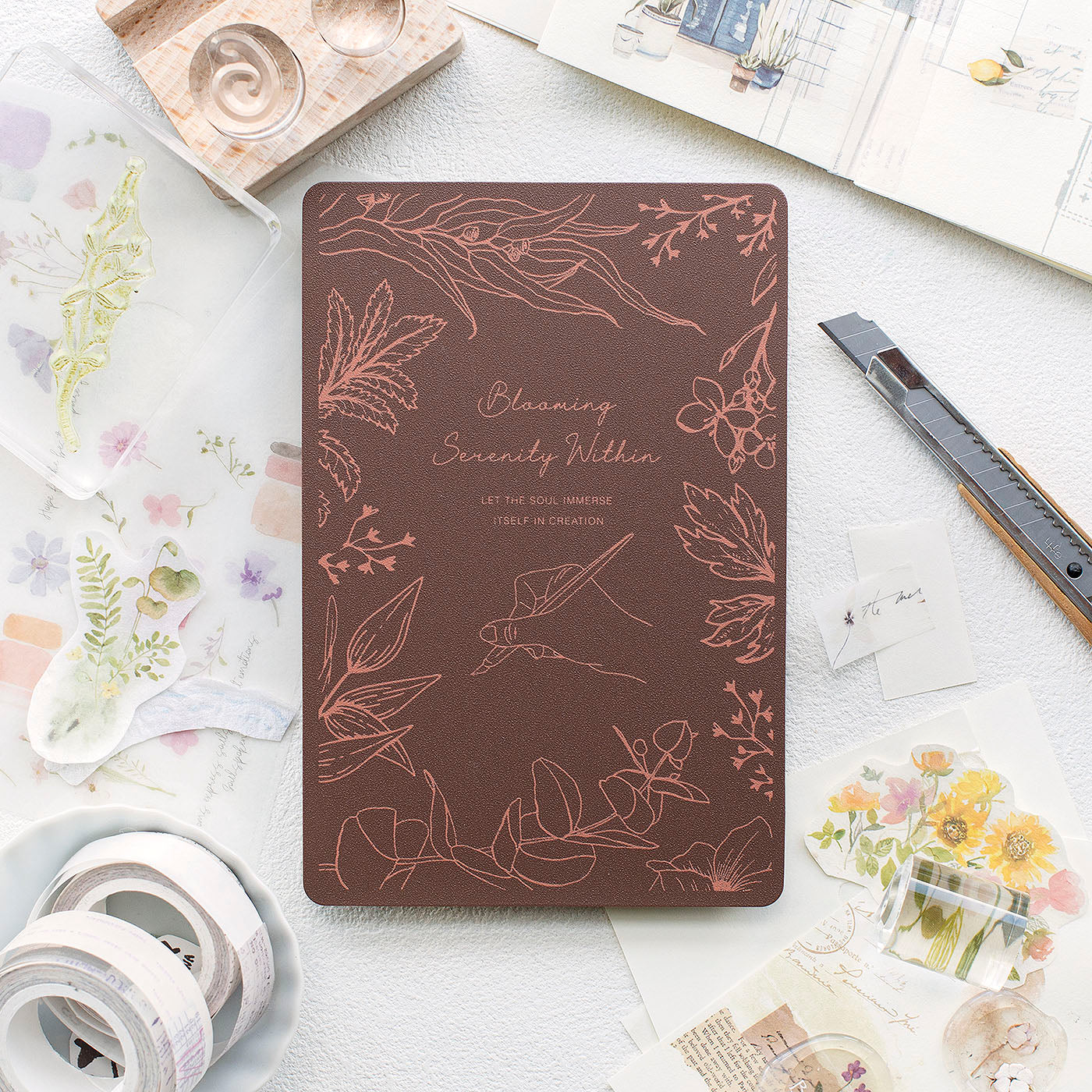 Mini Cutting Mat - Floral