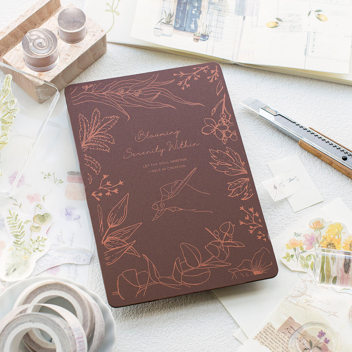 Mini Cutting Mat - Floral