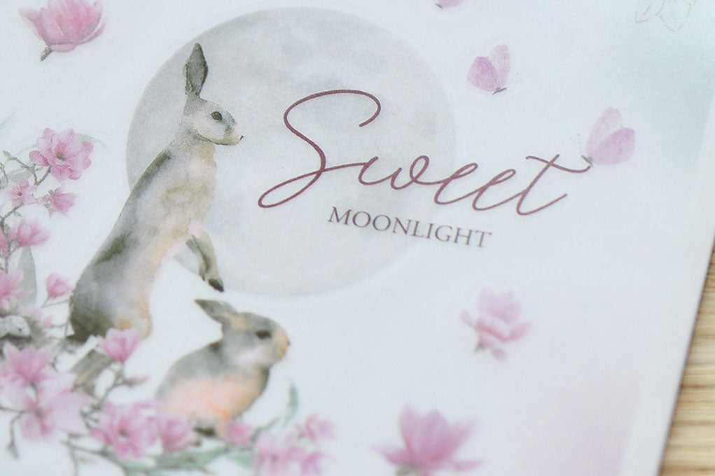 Magnolia Bunny Moonlight Print-On Stickers