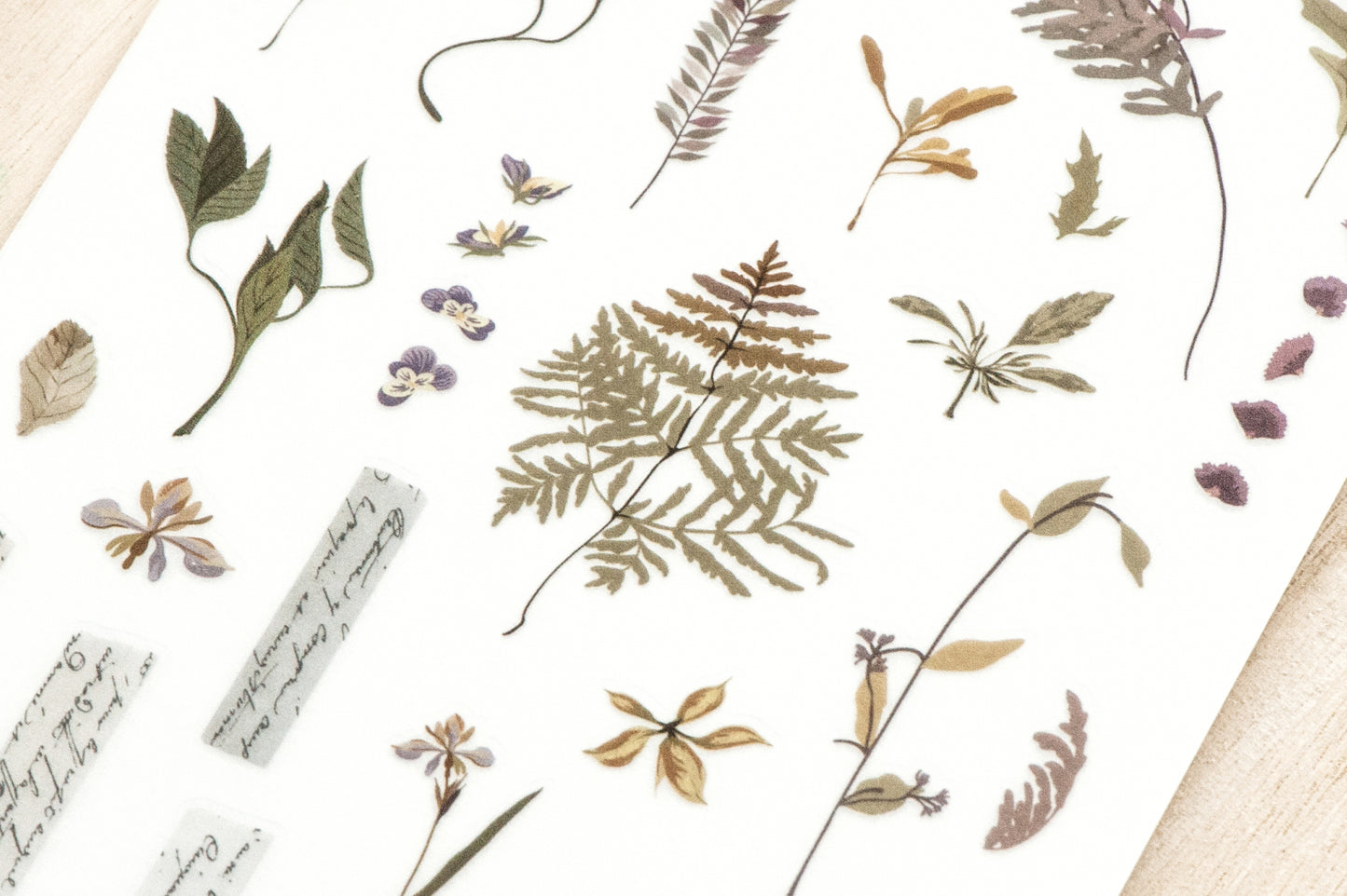 The Botanist Print-On Stickers