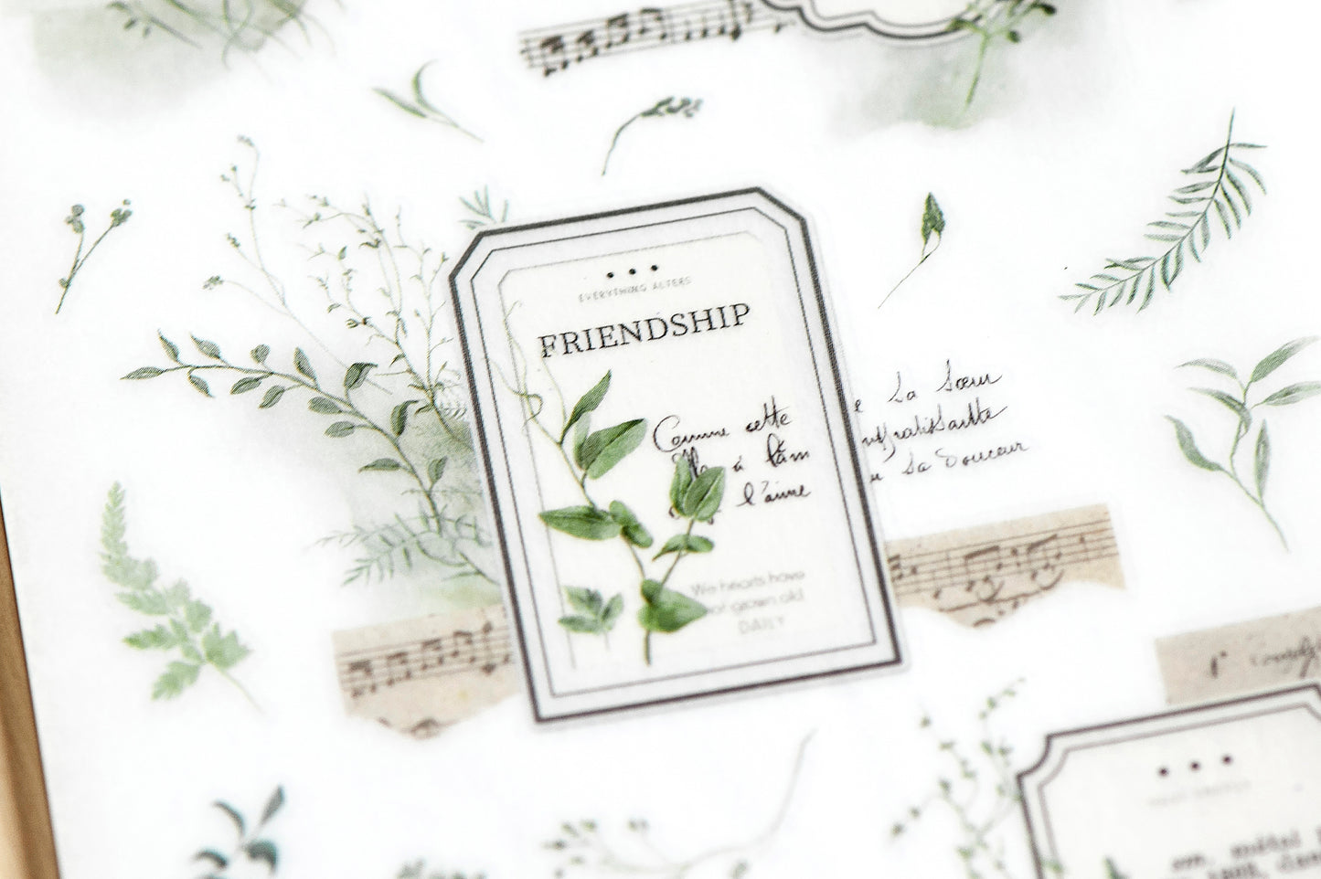 Greenhouse Romance Print-On Stickers