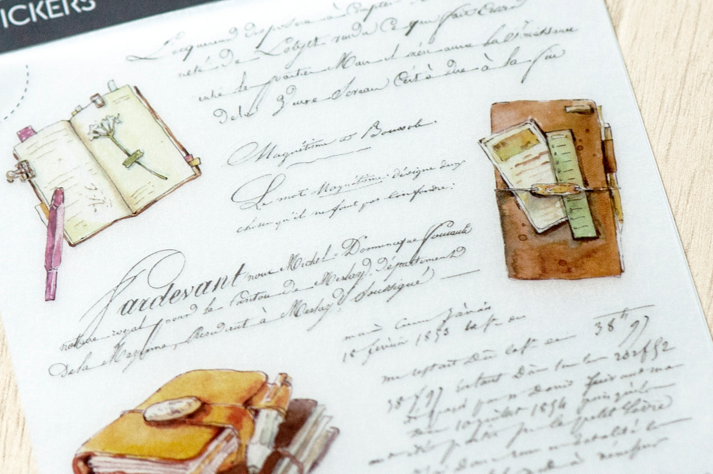 Journaling Print-On Stickers