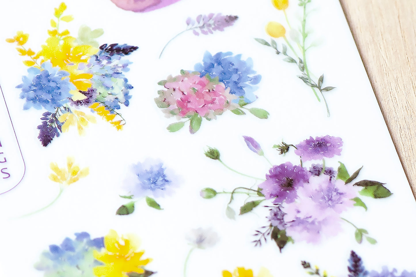 The Season for Blooming Print-On Stickers