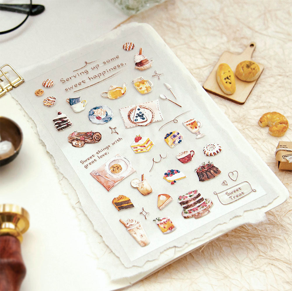 Afternoon Tea & Dessert Pop-Up Stickers