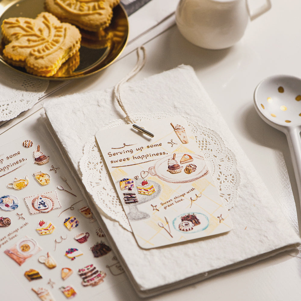 Afternoon Tea & Dessert Pop-Up Stickers