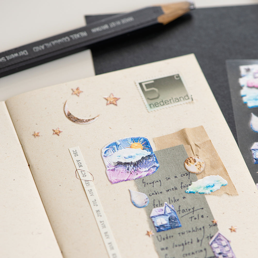 Dreamy Night Pop-Up Stickers