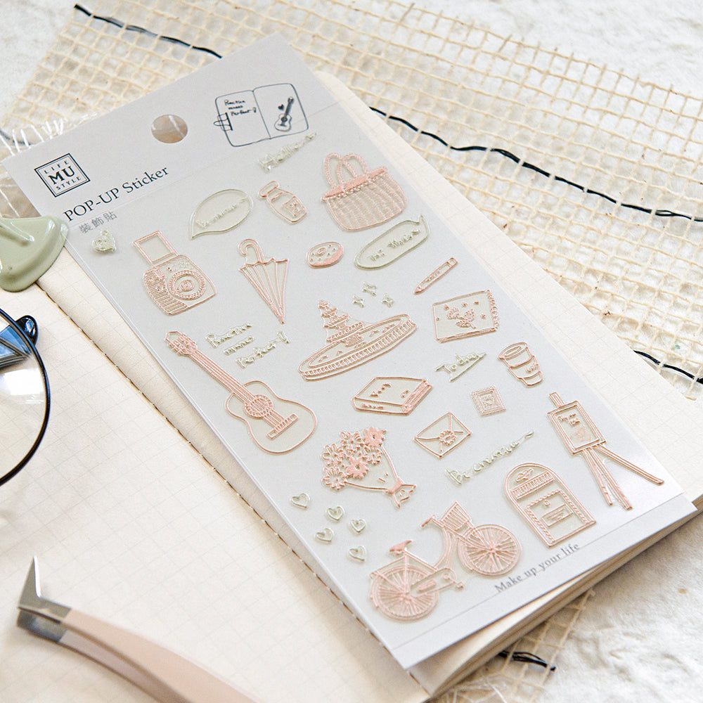 Stylish Moments Pop-Up Stickers