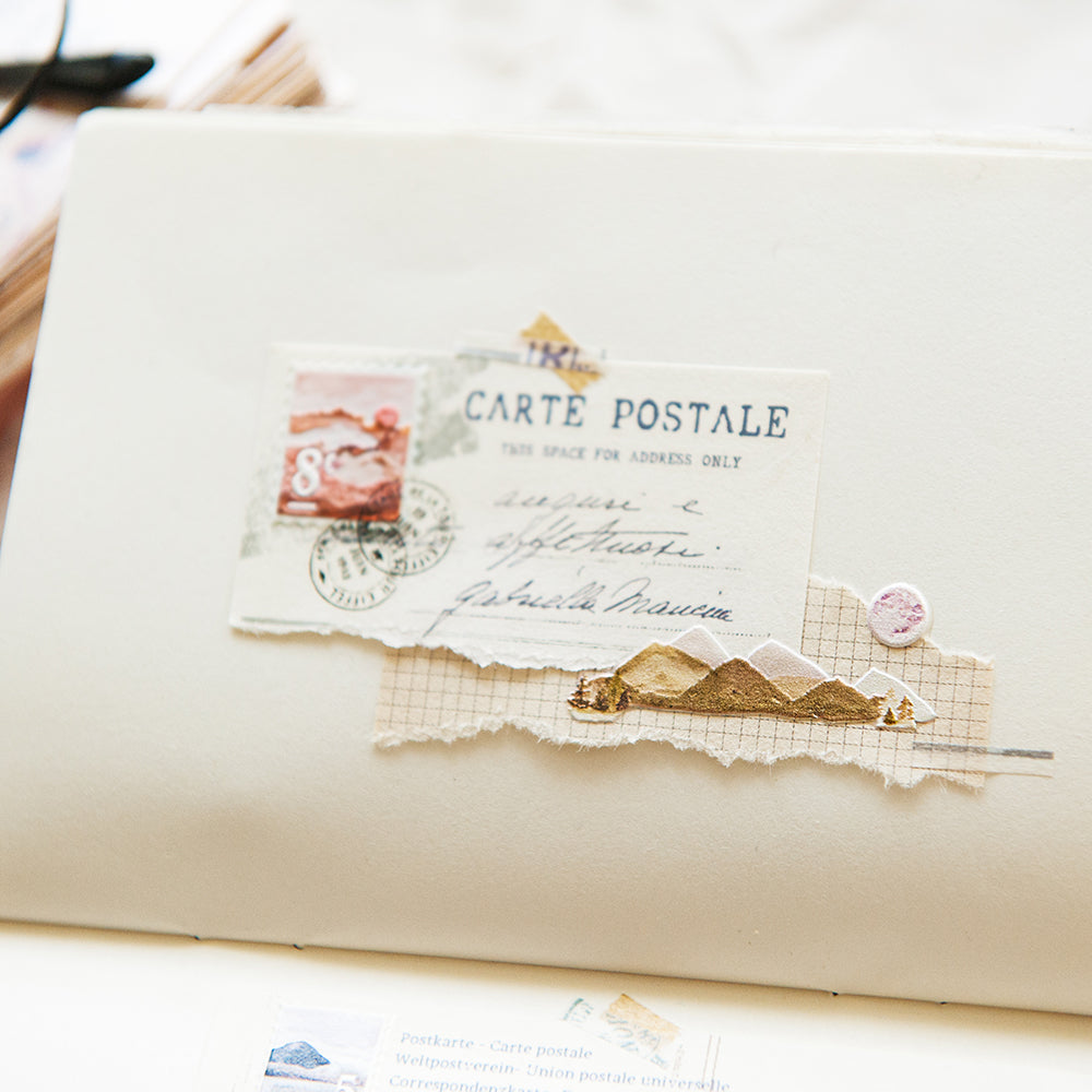 Travel Postcards Pop-Up Stickers