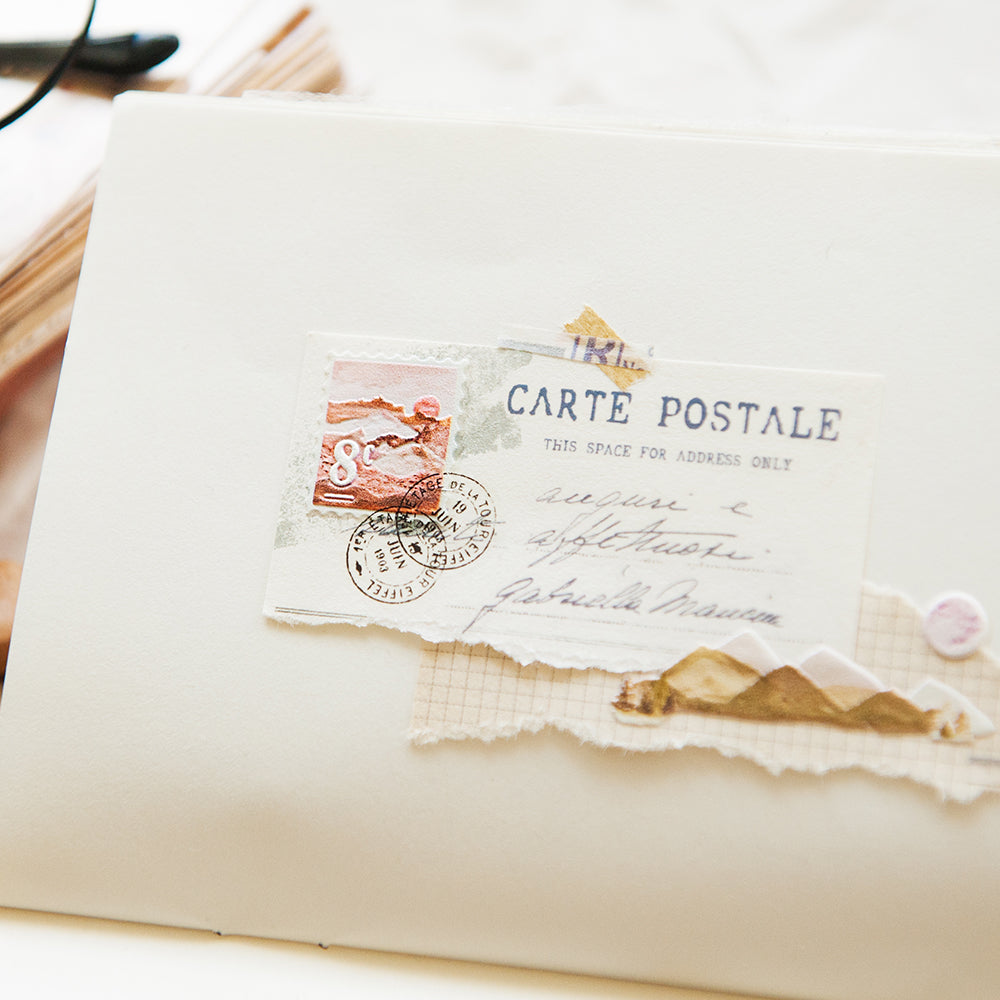 Travel Postcards Pop-Up Stickers