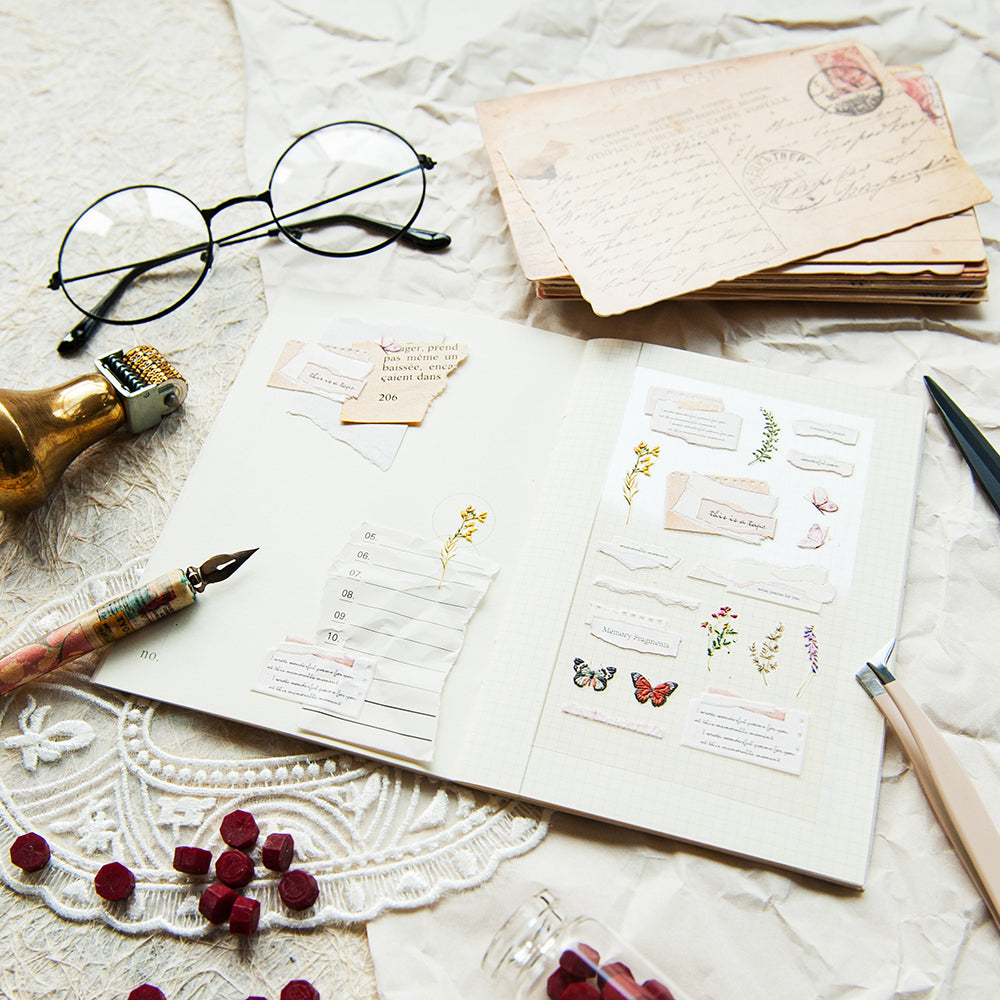 Romantic Notes Pop-Up Stickers