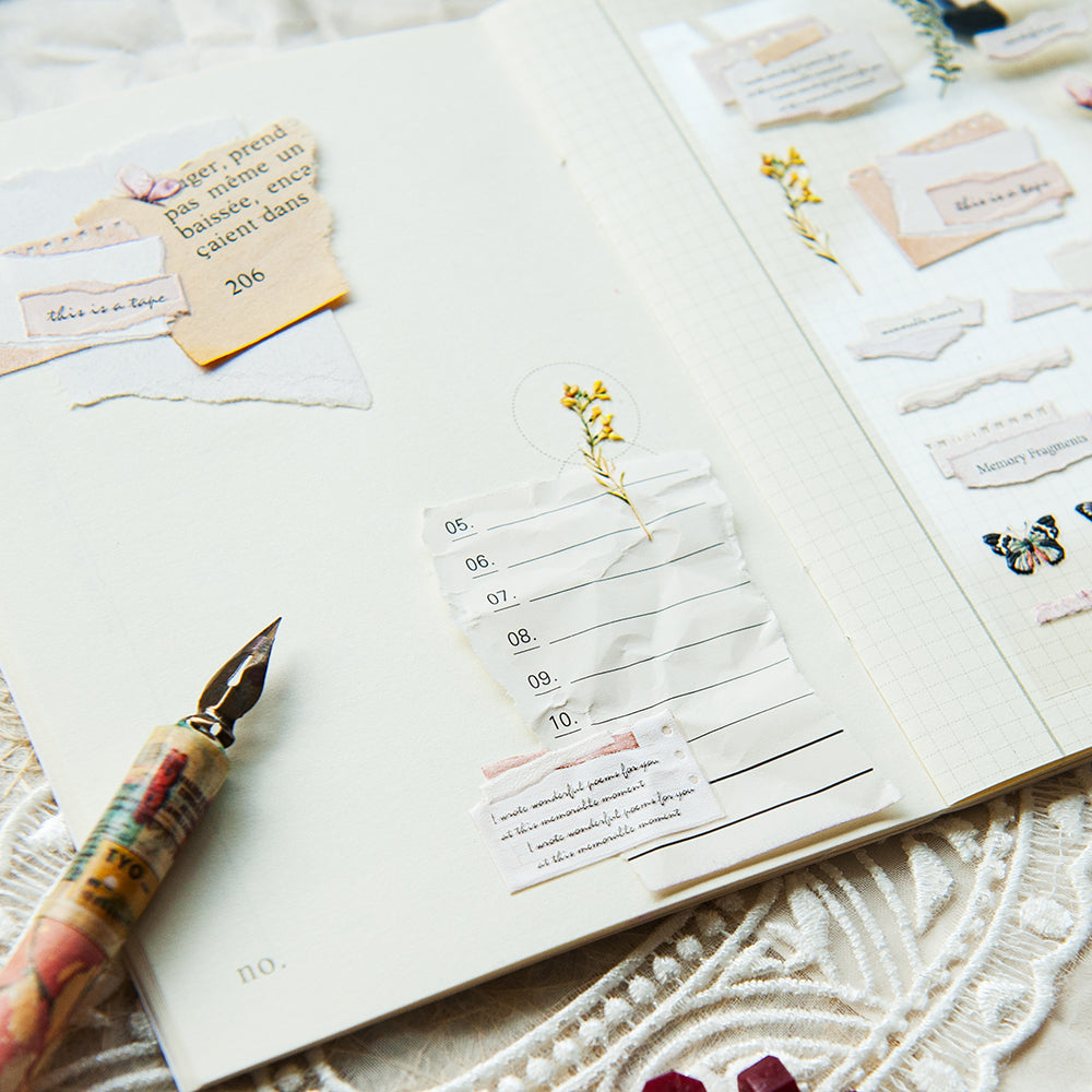 Romantic Notes Pop-Up Stickers