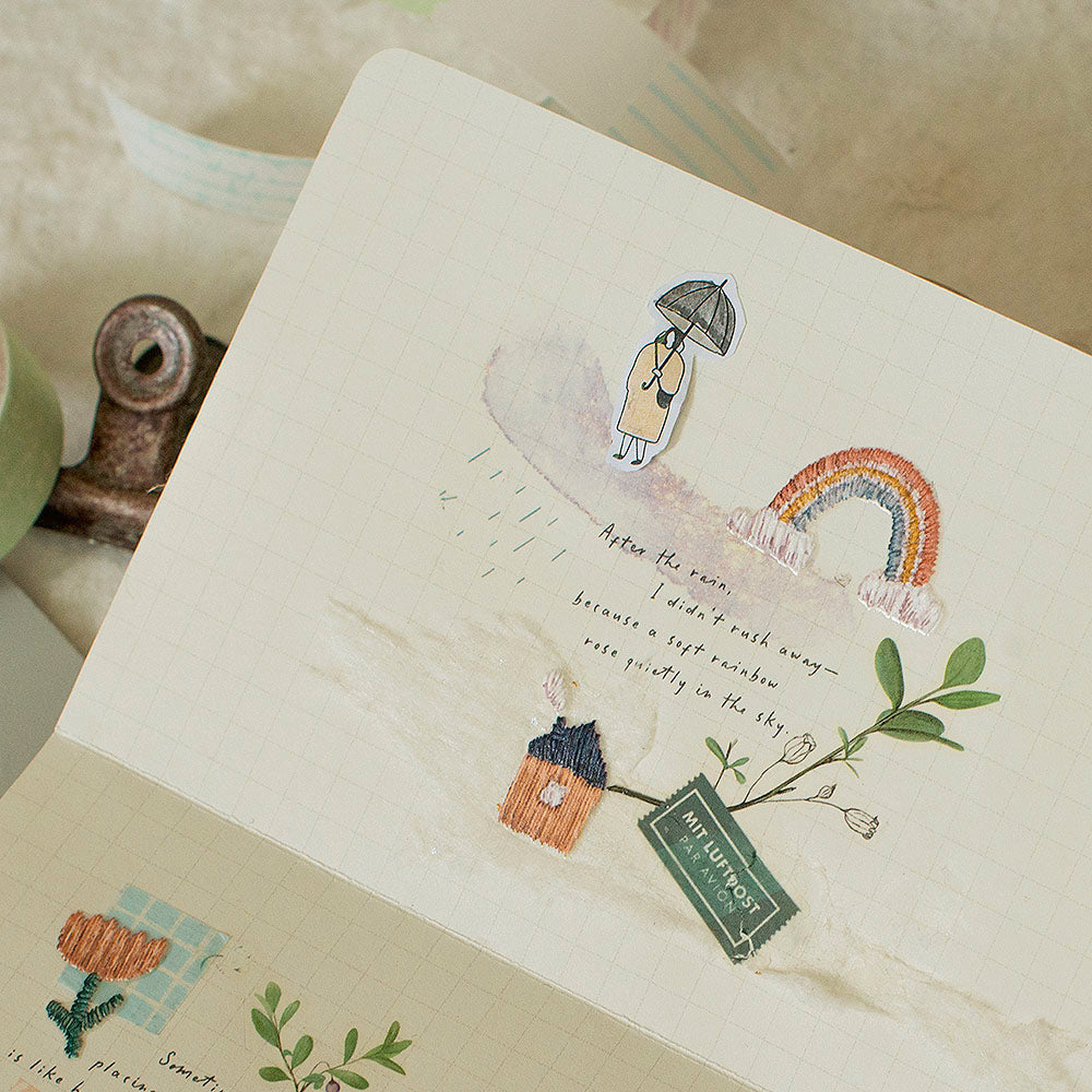 Embroidery Pop-Up Stickers