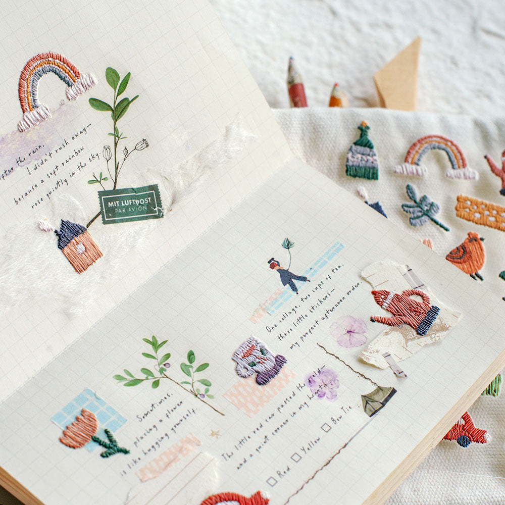 Embroidery Pop-Up Stickers