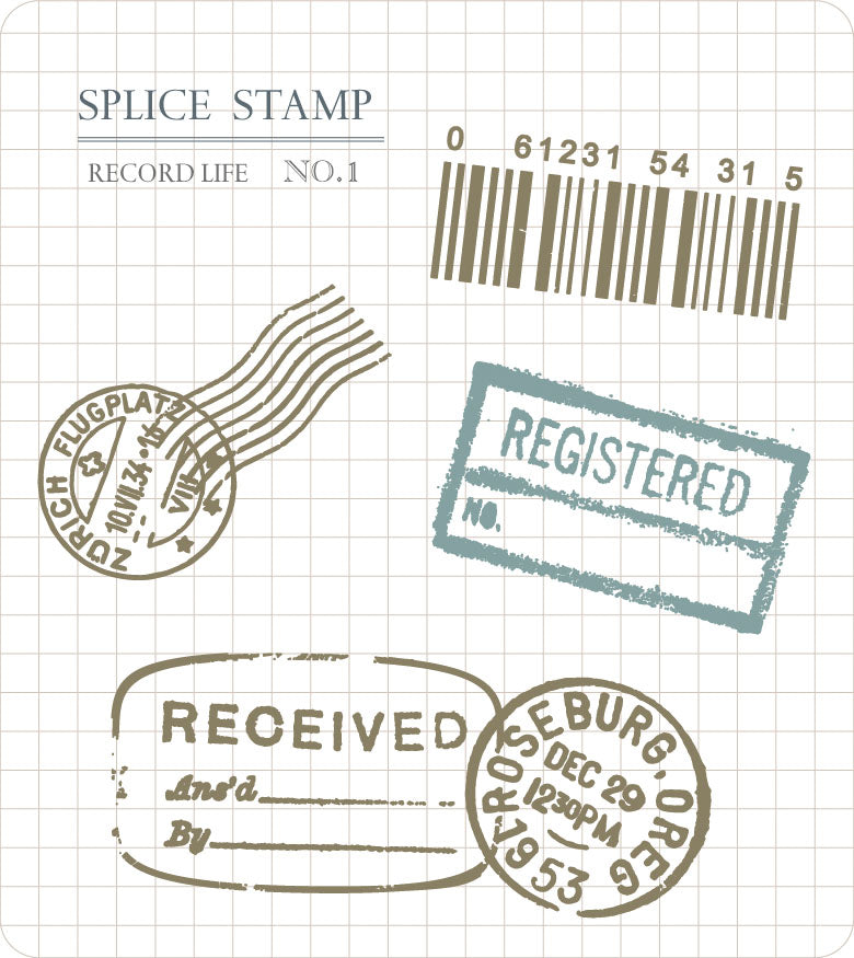 Splice Stamp Record Life No.1