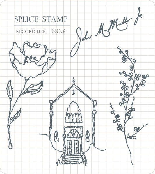 Splice Stamp Record Life No.8