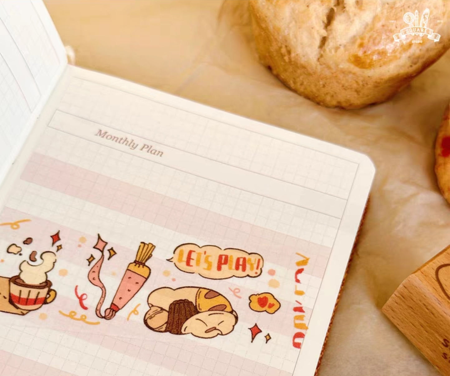 Bake Your Day Washi Tape