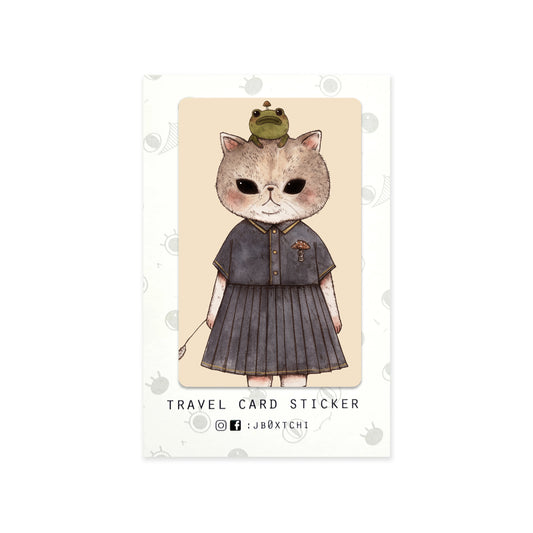 Bam Bam Travel Card Sticker