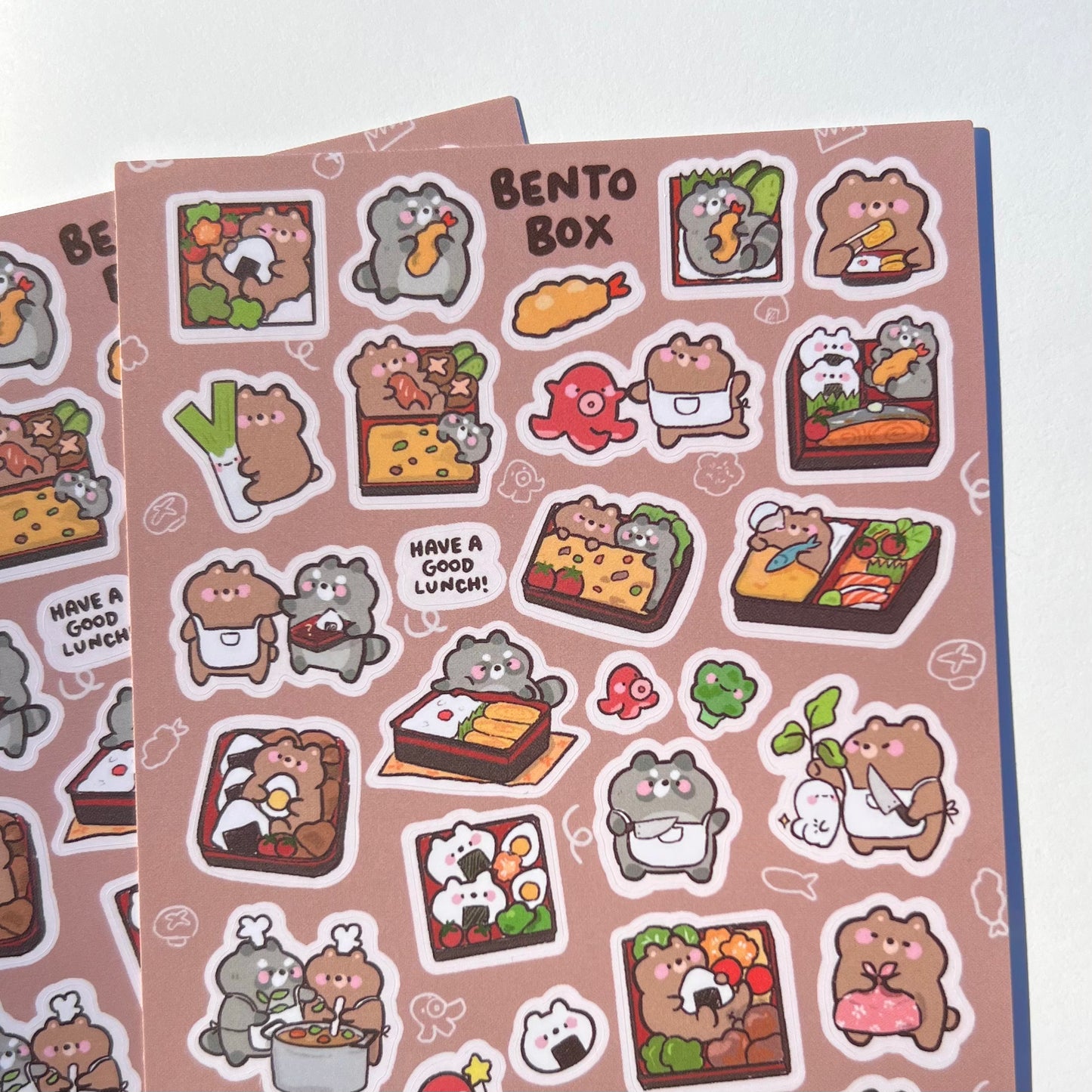 Bento Box Sticker Sheet