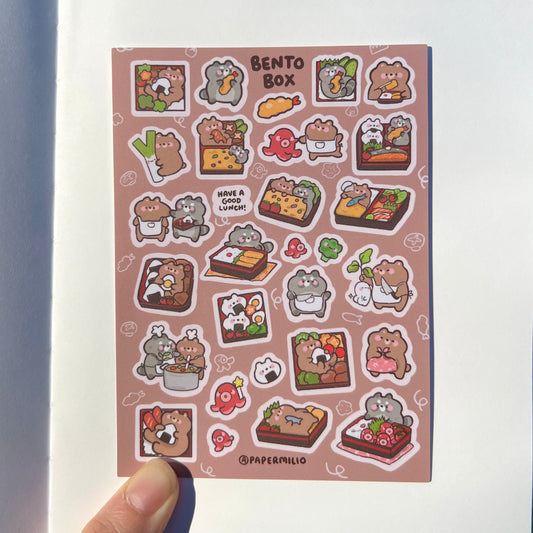 Bento Box Sticker Sheet