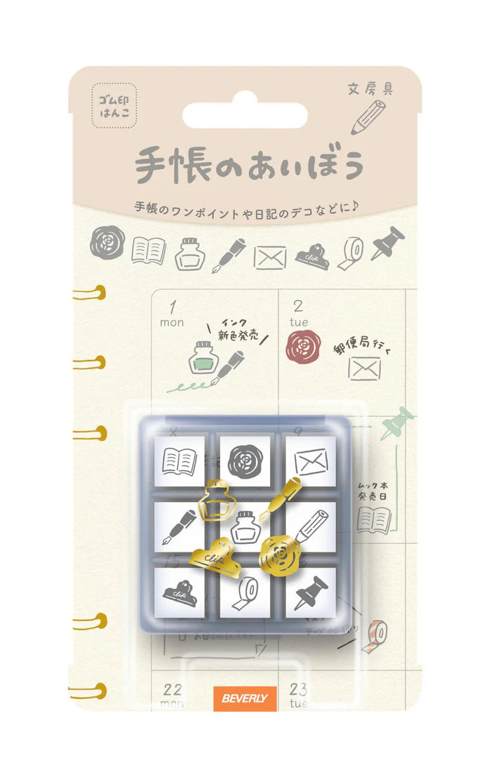 Notebook Aibo Mini Stamp Set - Stationery