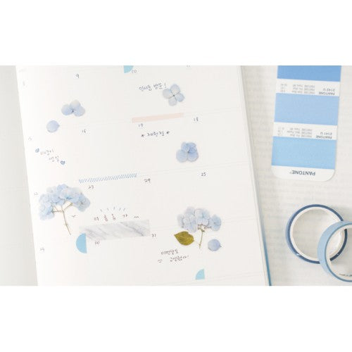 Pressed Flower Stickers - Bigleaf Hydrangea
