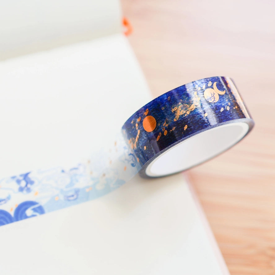 Blue Shragon and Drimpy (Foil) PET Tape