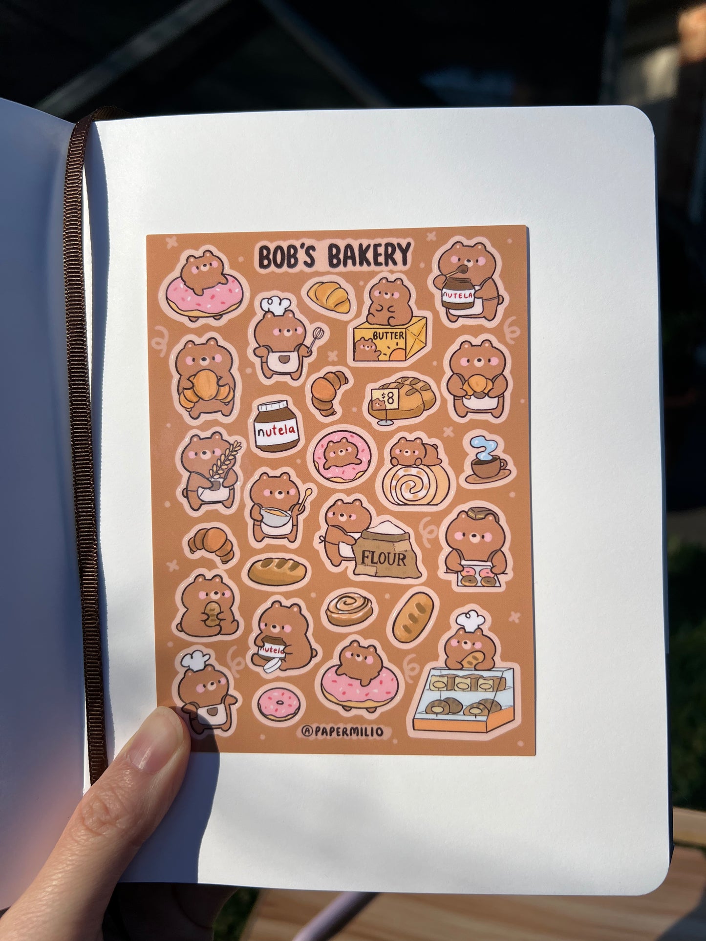 Bob's Bakery Sticker Sheet