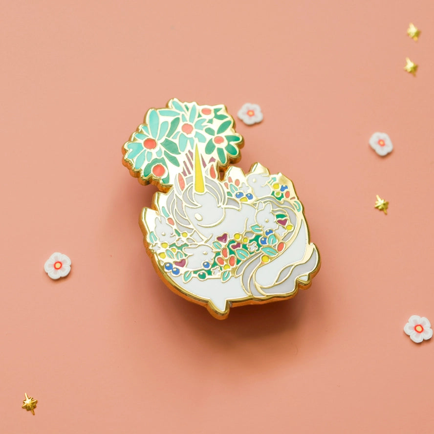 Bonsai Garden - Unicorn Enamel Pin