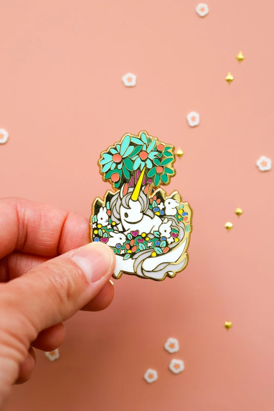 Bonsai Garden - Unicorn Enamel Pin