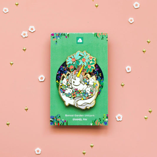 Bonsai Garden - Unicorn Enamel Pin