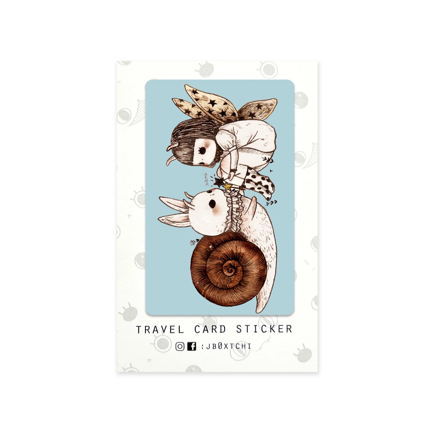 Butterfly Friends Travel Card Sticker