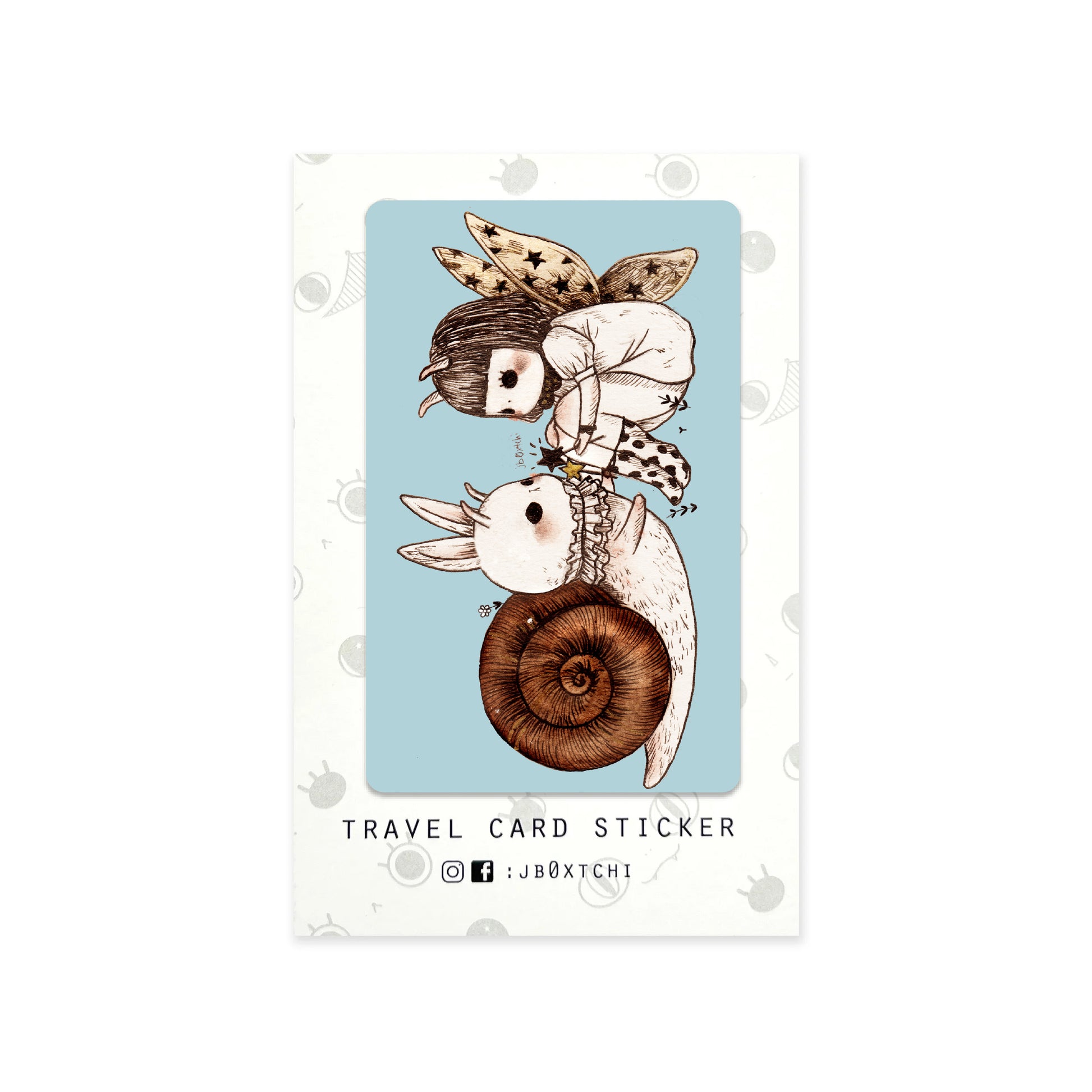 Butterfly Friends Travel Card Sticker