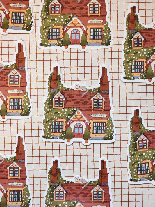 Calico Cottage Sticker