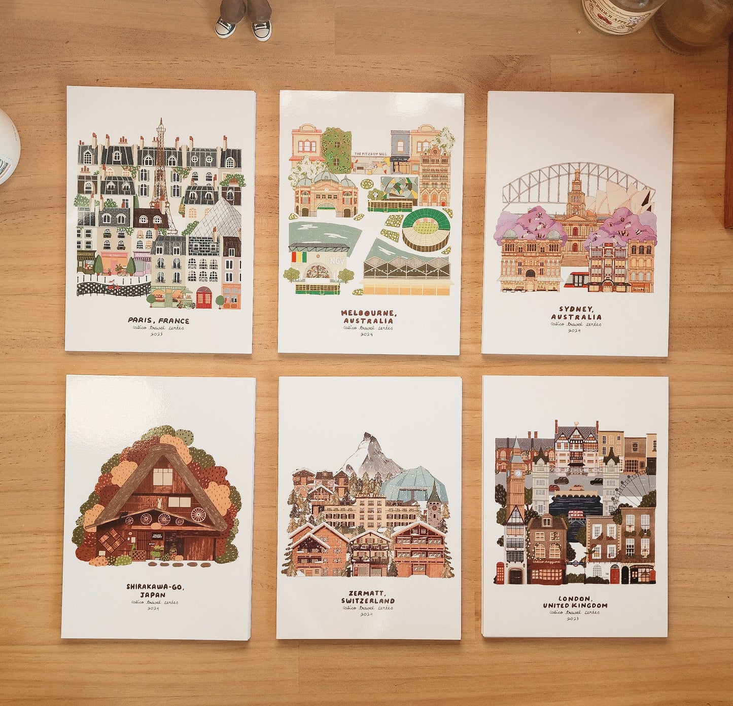 Calico Travel Prints - London