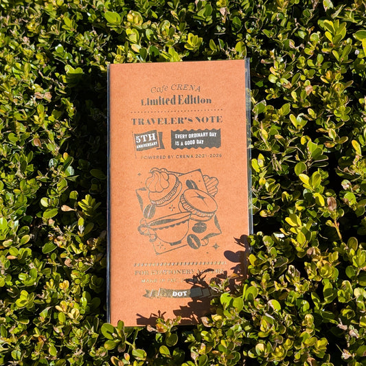 Cafe Crena Limited Edition 5th Anniversary TN Regular Notebook - 4mm Dot