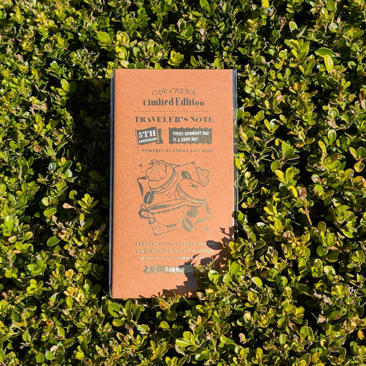 Cafe Crena Limited Edition 5th Anniversary TN Regular Notebook - 8mm Lined
