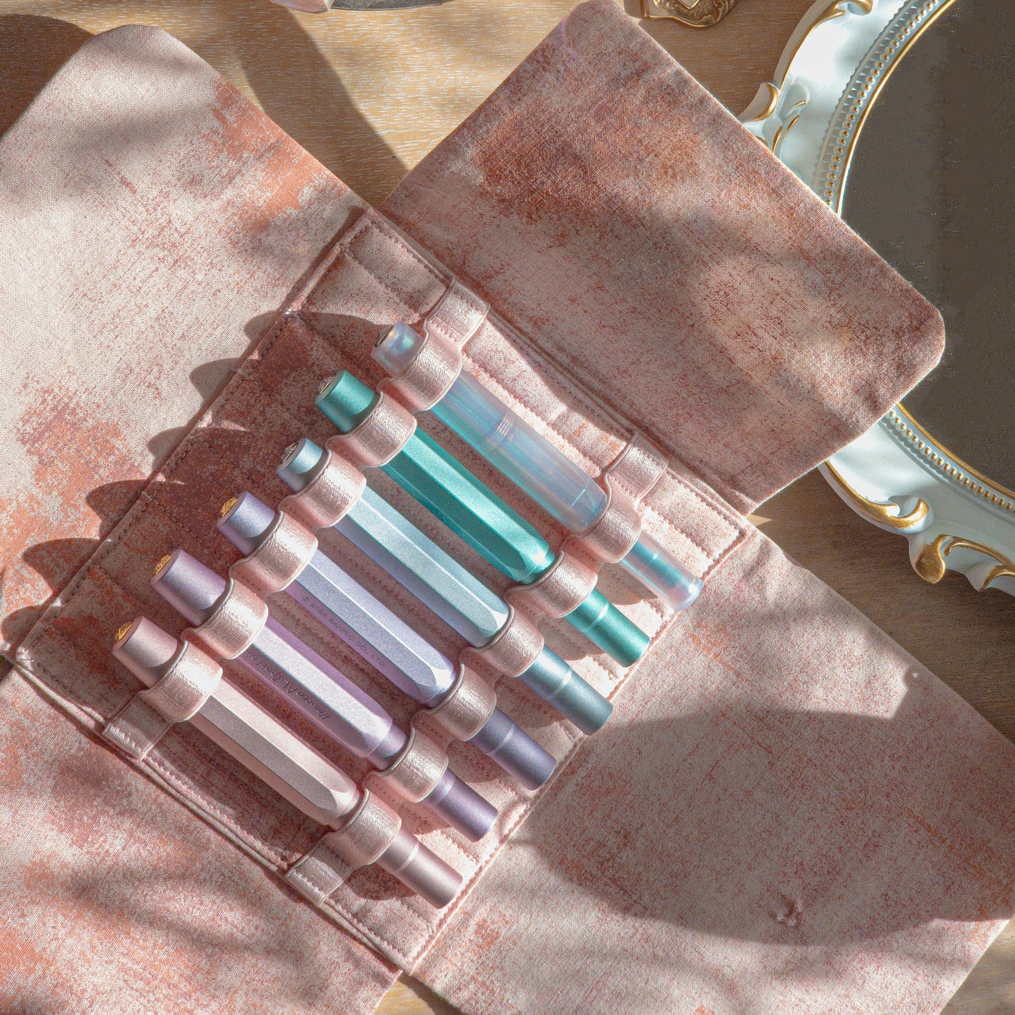 Handmade Camellia Grove Mini Pen Wrap