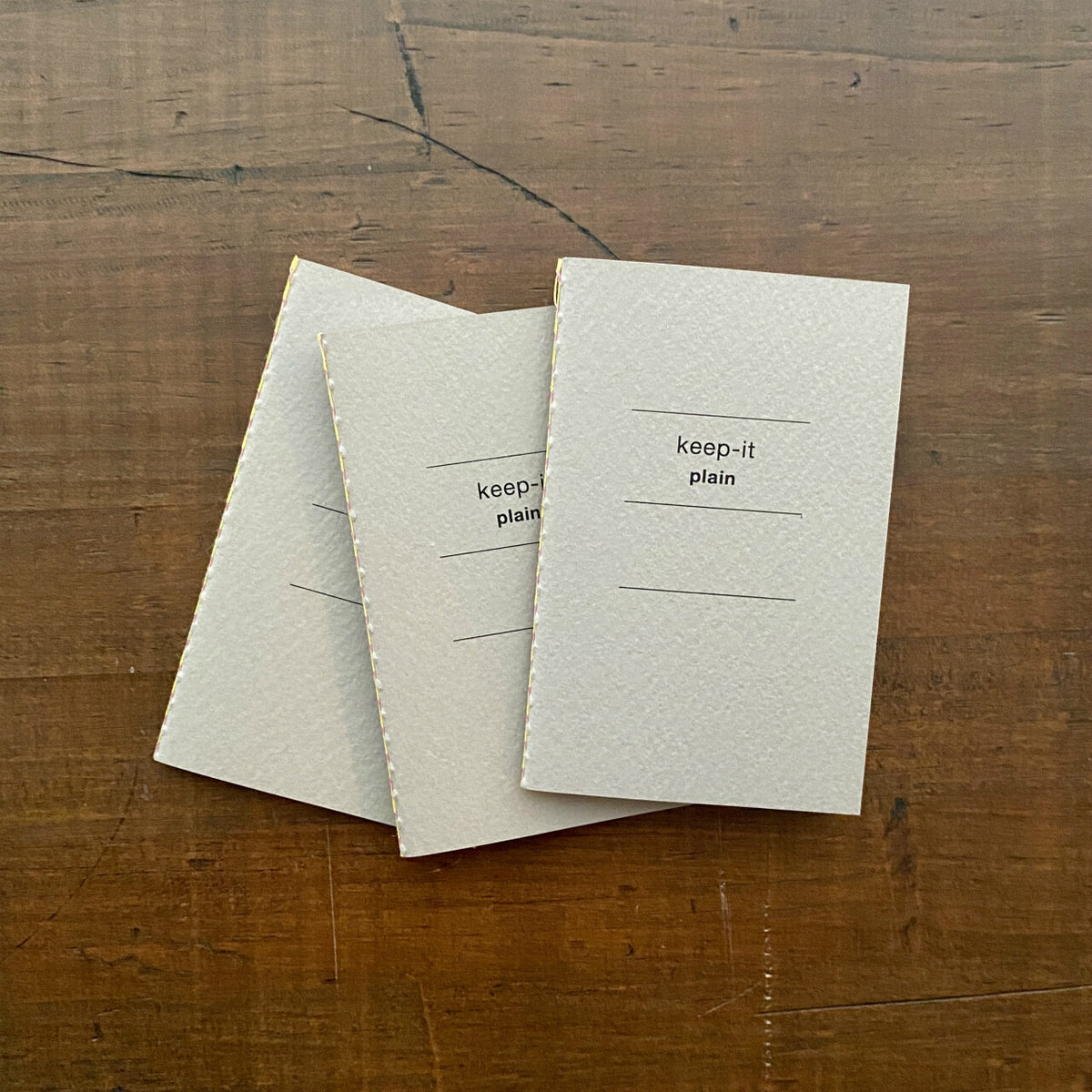 Keep-It Card Size Seibundo Blank Inserts (Light Grey) - 3 per pack