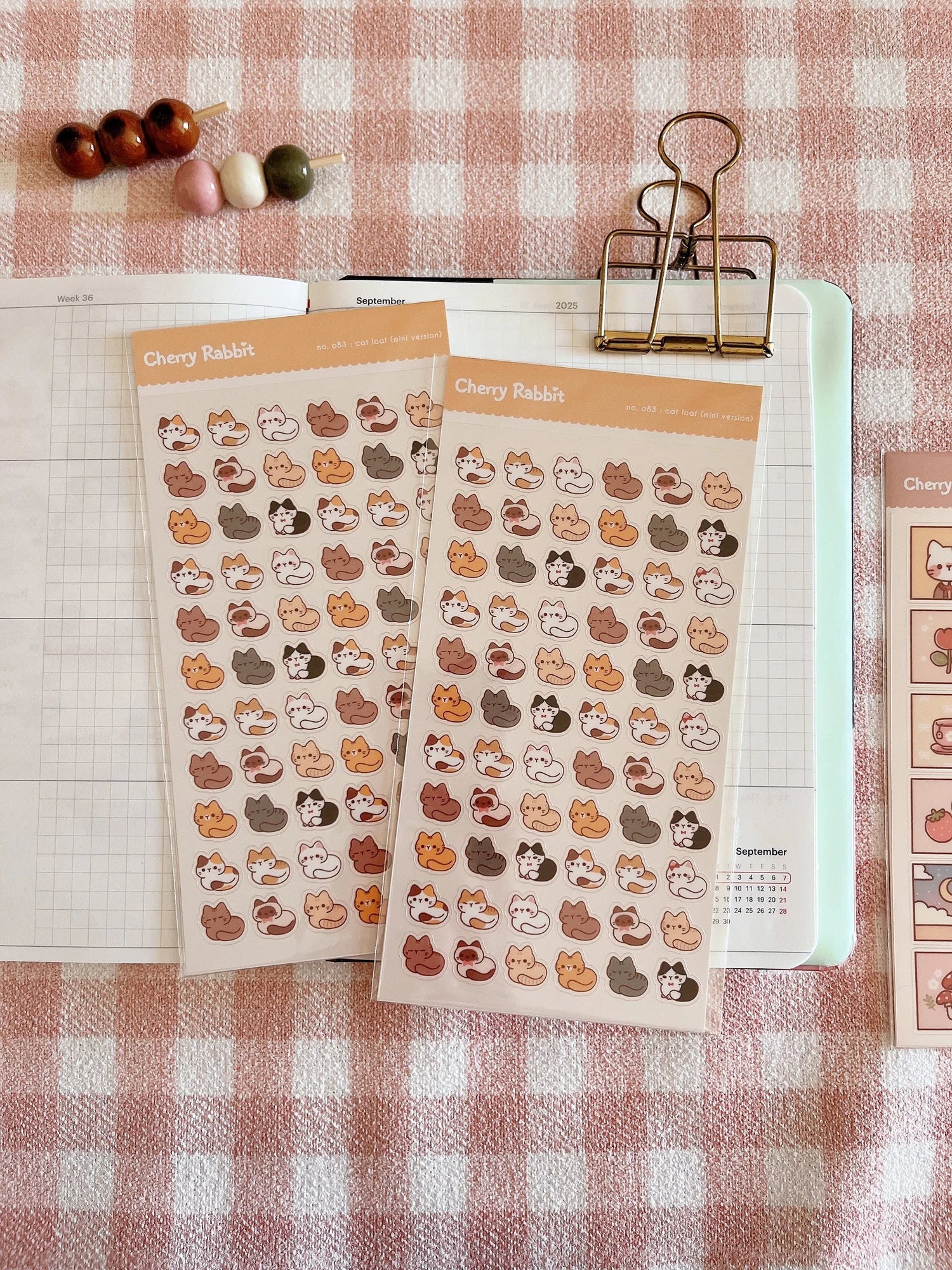 Cat Loaf (Mini-Version): Sticker Sheet